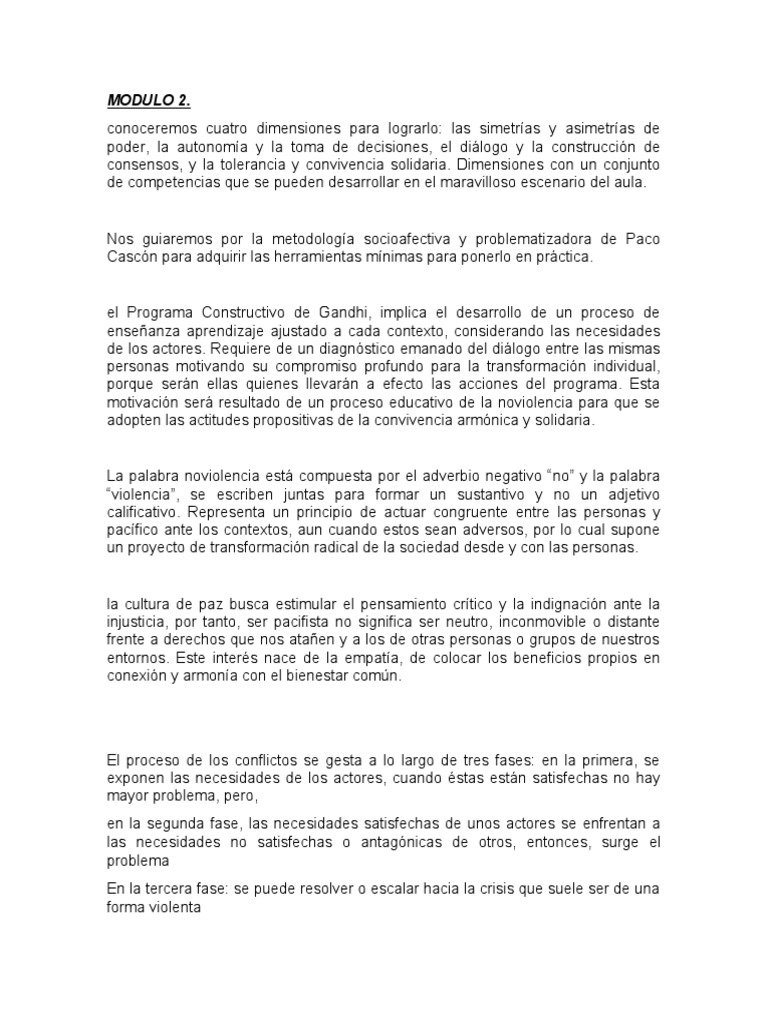 Estrategias de Provención y Cultura de Paz | PDF | Las emociones ...