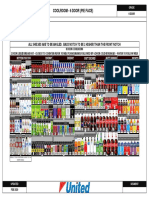 BEVERAGE COOLROOM (PIE FACE) - 6 DOOR - Angled