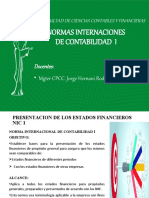 Diapositiva 2 Normas Internacionales de Contabilidad Financiera I