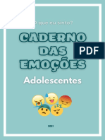 Caderno Das Emoções- Adolescentes Daniela Salazar Pires Batista - Copia