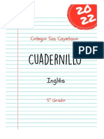 Cuadernillo 5th 2022 Sanca