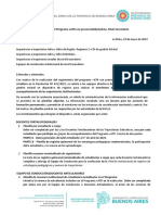 Comunicado Monitoreo +ATR 2022 Con Presencialidad Plena - Nivel Secundario