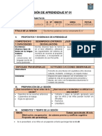 Sesión #01 Comunicación (Escribimos Palabras Con B)