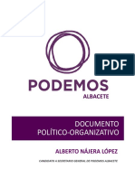 ALBERTO NÁJERA Documento Político Organizativo