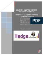 Company Research Report: Shriram Transport Finance Company Limited