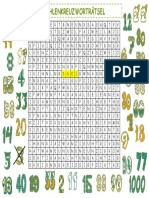 Zahlenkreuzworträtsel Studenten