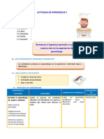 D5 A2 SESION Revisamos Si Logramos Aprender y Cumplir Nuestro Reto en La Experiencia de Aprendizaje