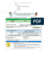 Sesión de Aprendizaje Ed. Fisica 11 Agosto - 3º 4º Grado