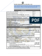 Legalización de Certificado de Notas de Nivel Secundaria Que Cuenta Con El Título o Diploma de Bachiller