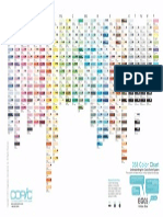 Copic 358 Family Color Chart