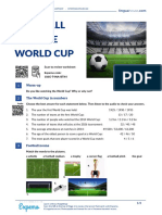 Football and The World Cup: Warm-Up