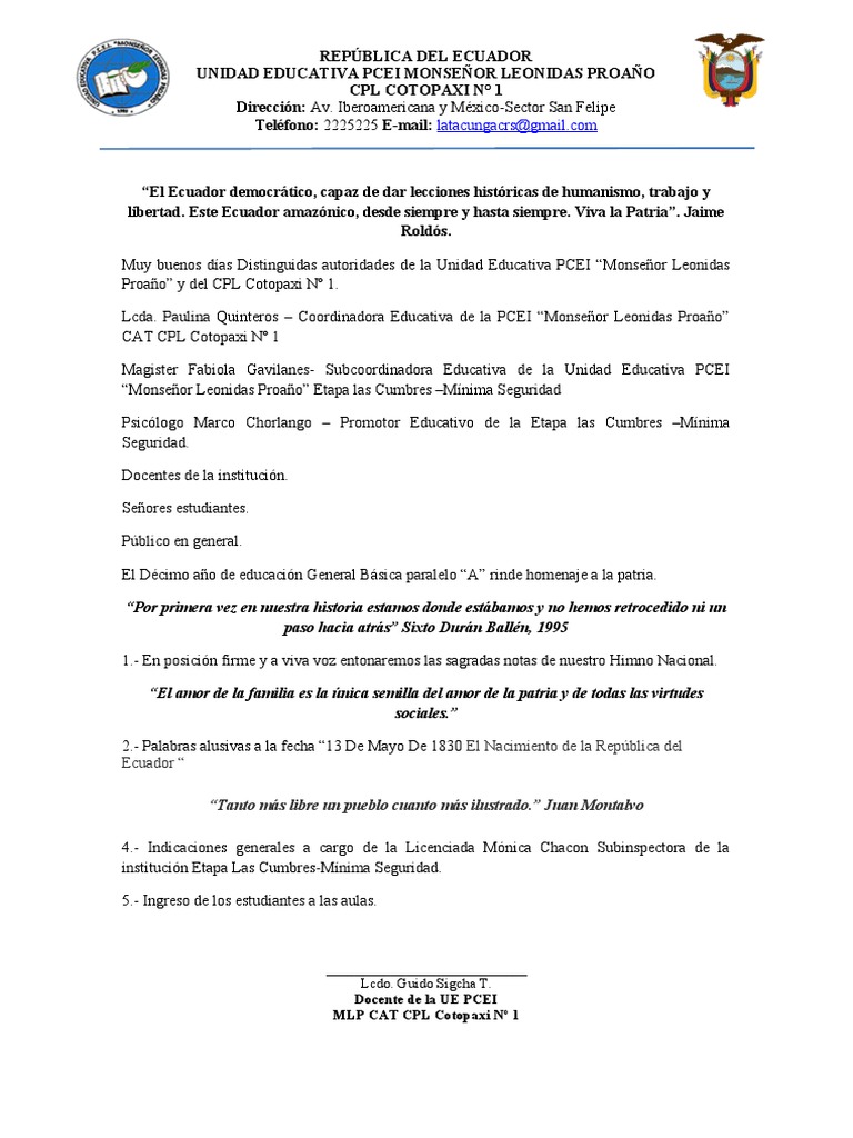 Homenaje A La Patria | PDF | Política | Ciencias sociales