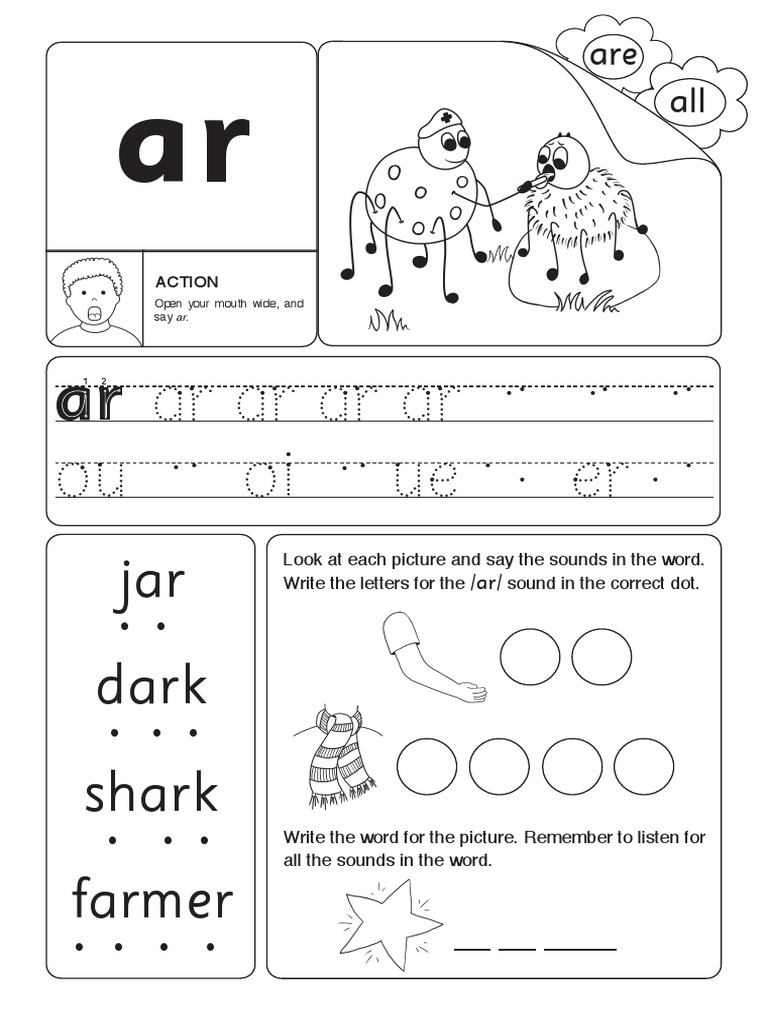 Worksheet Ar Be Print | PDF | Language Arts & Discipline