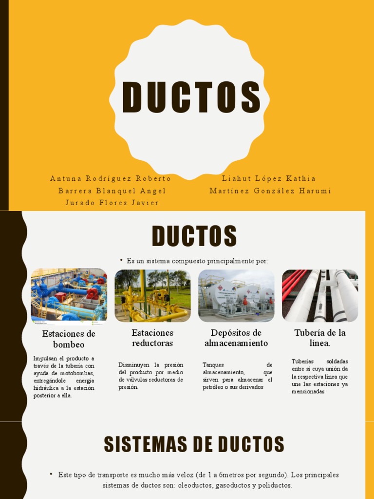 Ductos y Sistemas de Gasificación | PDF | Transporte por tubería | Petróleo