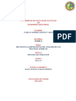 Proceso de Oxidacion