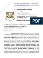 CONTESTACIÓN Corregida A LA DEMANDA DE DIVORCIO