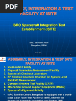 ISRO Spacecraft Integration Test Establishment (ISITE) : ISRO Satellite Centre Bangalore, INDIA