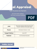 Critical Appraisal: Topik: Penyelaman Dan Hiperbarik