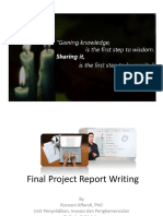 Final Project Report Writing
