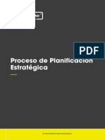 Proceso de Planificacion Estrategica