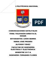 Informe Comunicaciones Saelitales