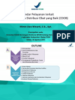 Standar Pelayanan Terkait Sertifikasi CDOB