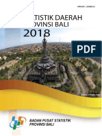 Statistik Daerah Provinsi Bali 2018