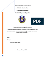 Metodología de La Investigación - Modelo