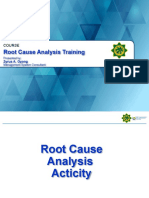 Root Cause Analysis Training: Course