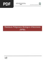 Bitácora de Residuos Peligrosos RPBI | PDF