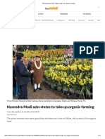 Narendra Modi Asks States To Take Up Organic Farming