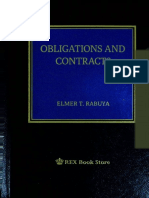 Obligations and Contracts by Rabuya 2019