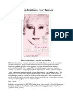 Ocurren Los Milagros - Mary Kay Ash