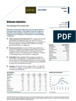 Britannia Industries: Key Takeaways From Analyst Meet