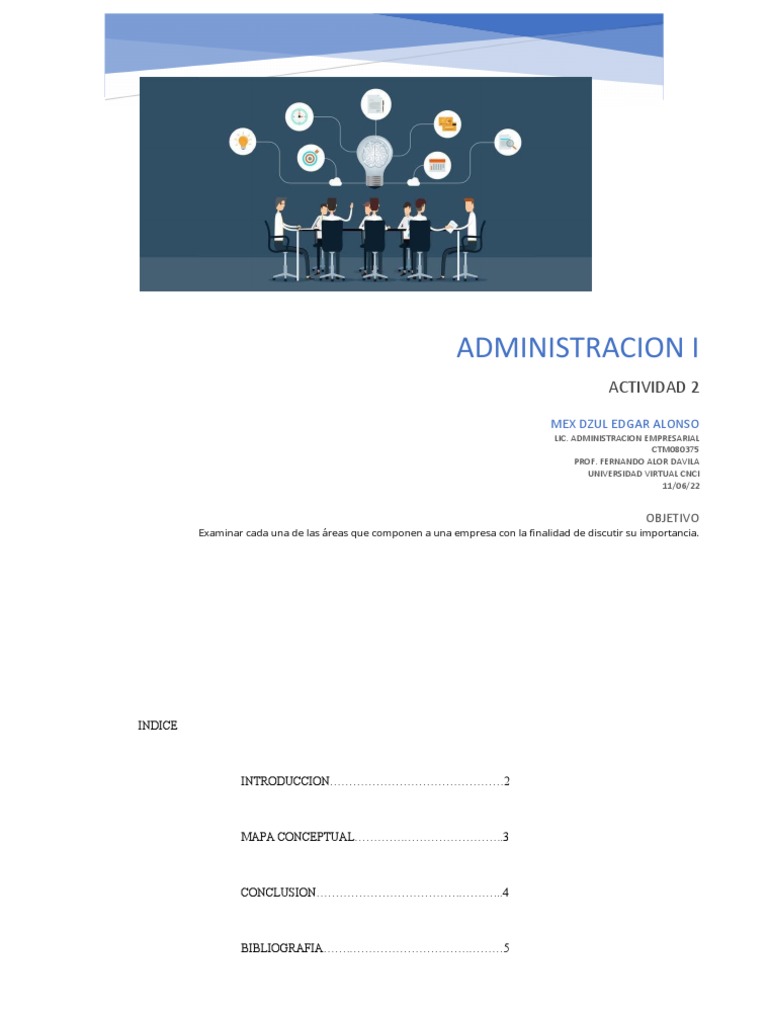 Administracion 1 Modulo 2 Pdf Business Marketing