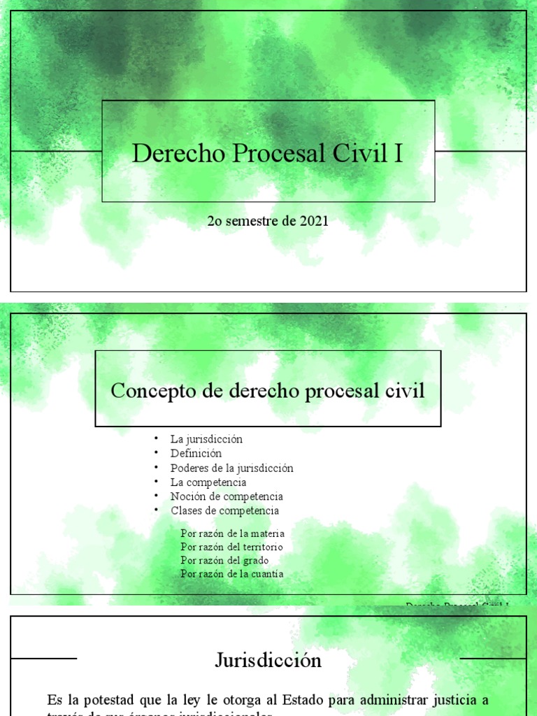 Jurisdicción y Competencia | PDF | Jurisdicción | Juez
