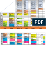 Horarios Fau - Unp 2022-1