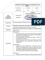 Spo Penyimpanan, Pendistribusian Gas Medis