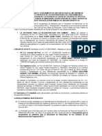 Primera Adenda para El Otorgamiento de Adelantos Bajo El Mecanismo de Fideicomiso - Borrador