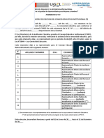 Modelo Acta de Conformaion