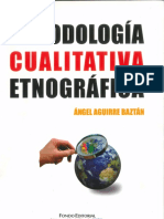 Metodología Cualitativa Etnográfica