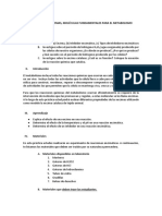 Práctica 6 Enzimas, Moléculas Fundamentales para El Metabolismo 2021