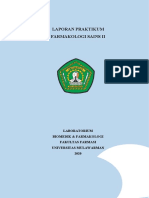 Laporan Praktikum Farmakologi II - Nida Khofiya 1813015008