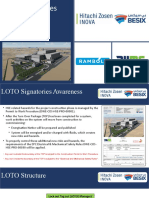 Commissioning - LOTO Signatories Awareness Training - Dubai