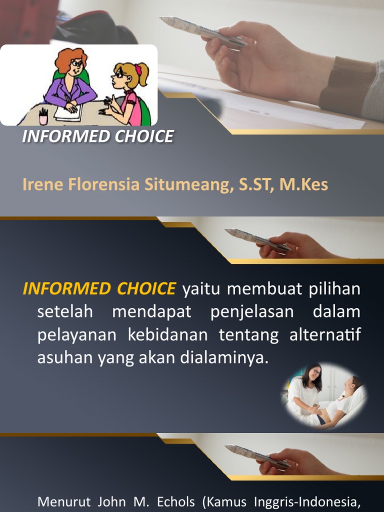 Panduan Informed Choice dalam Kebidanan | PDF | Karier & Perkembangan ...
