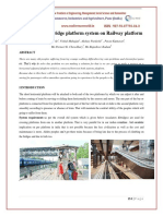 Automatic Footbridge Platform System On Railway Platform