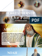 Aldave Report - The Forefathers of Our Faith