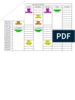 Faculty Schedule