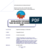 Informe - Nivelación-Fimm