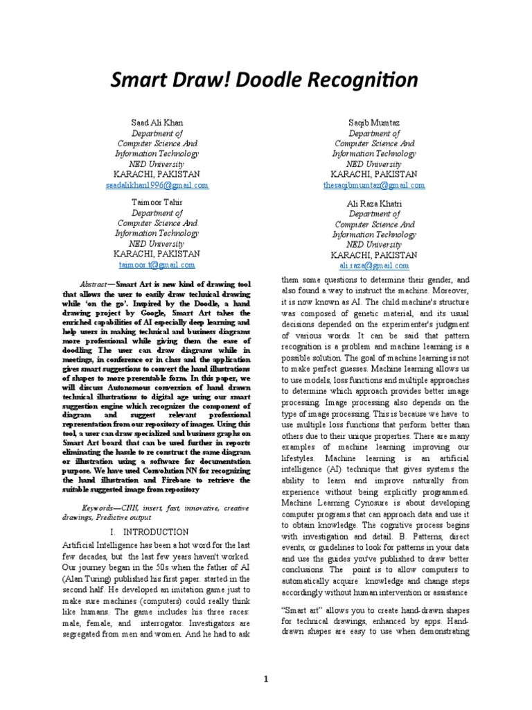 Smart_Art_Research_Paper PDF Machine Learning Artificial Intelligence